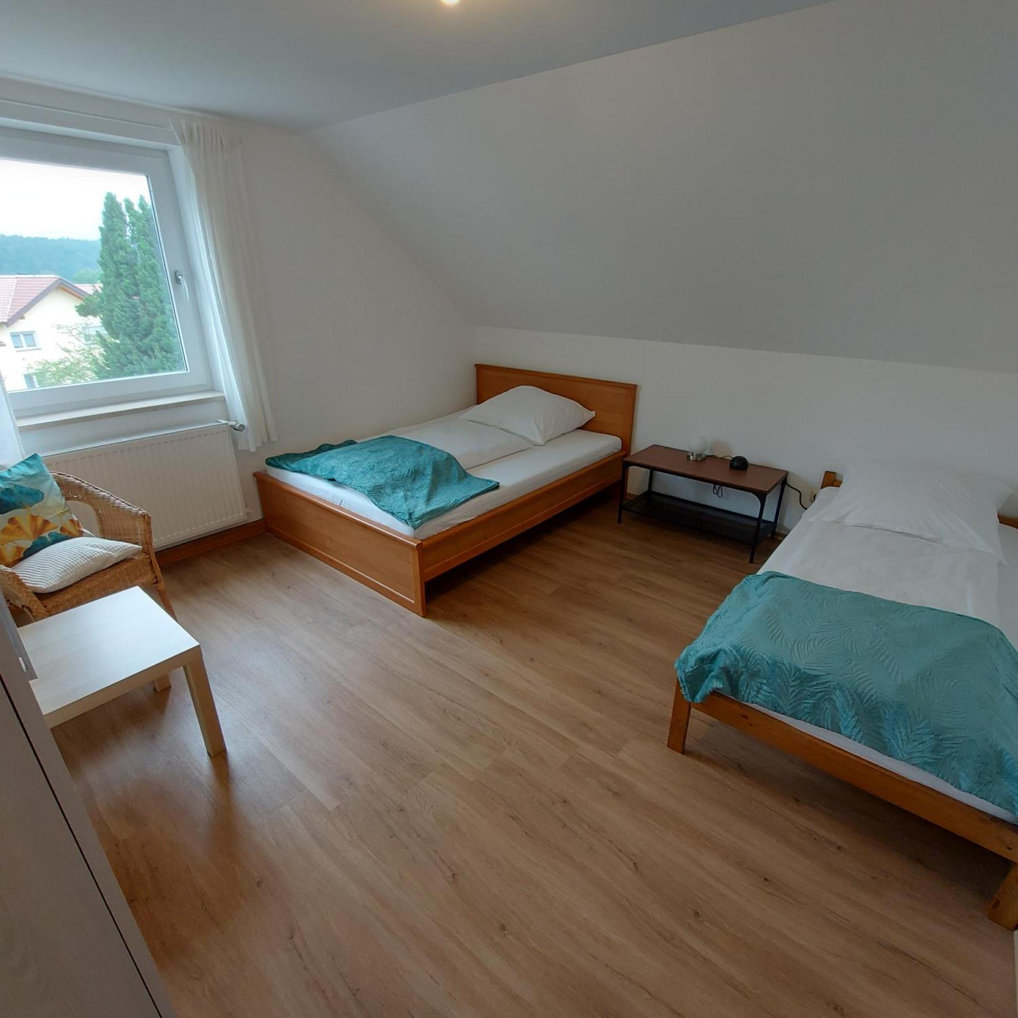 Ferienwohnung Am Berg Wiesent Bagian luar foto